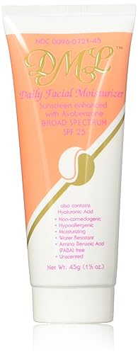 DML Facial Moisturizer SPF 25 1.50 oz (Pack of 3)