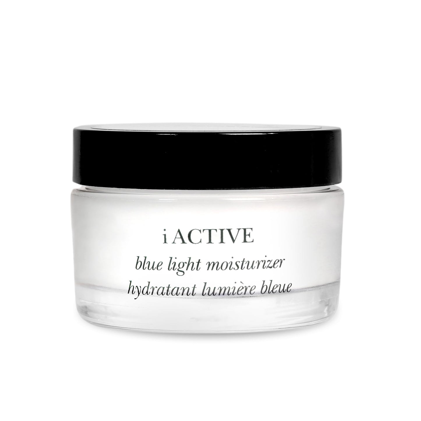 NOW BEAUTY iActive Blue Light Moisturizer - Hydration - Improves Skin Elasticity - Lightweight Moisturizer for Face - Vegan - Sulfate & Paraben Free