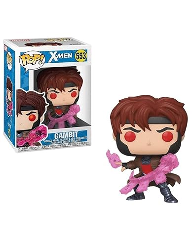 Funko Pop! Marvel: X-Men Classic - Gambit with Cards Vinyl Bobblehead