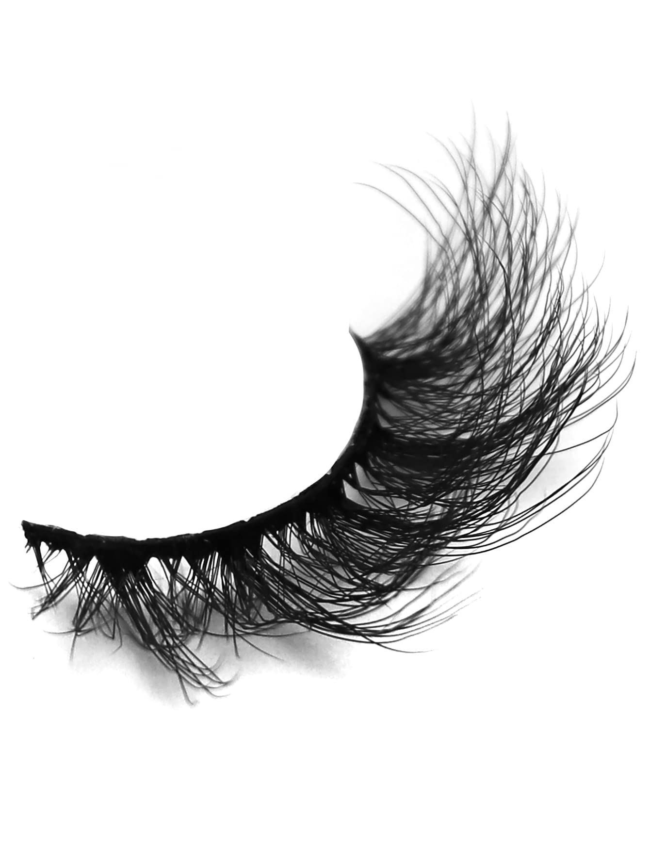 beautykaisen 10Pair 3D False eyelash book Cat Eye Look Fluffy Wispy Soft Reusable Makeup Thick Fake Eyelashes(601+628)