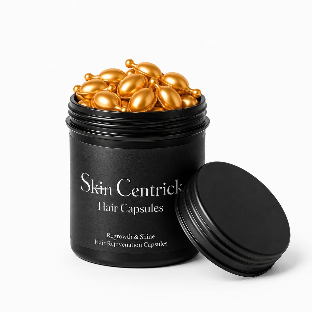 Skin Centrick Hair Serum for Frizzy Hair - Lightweight Anti Frizz Hair Serum for Shine, Smoothness & Hydration, Non Greasy Leave In Hair Treatment