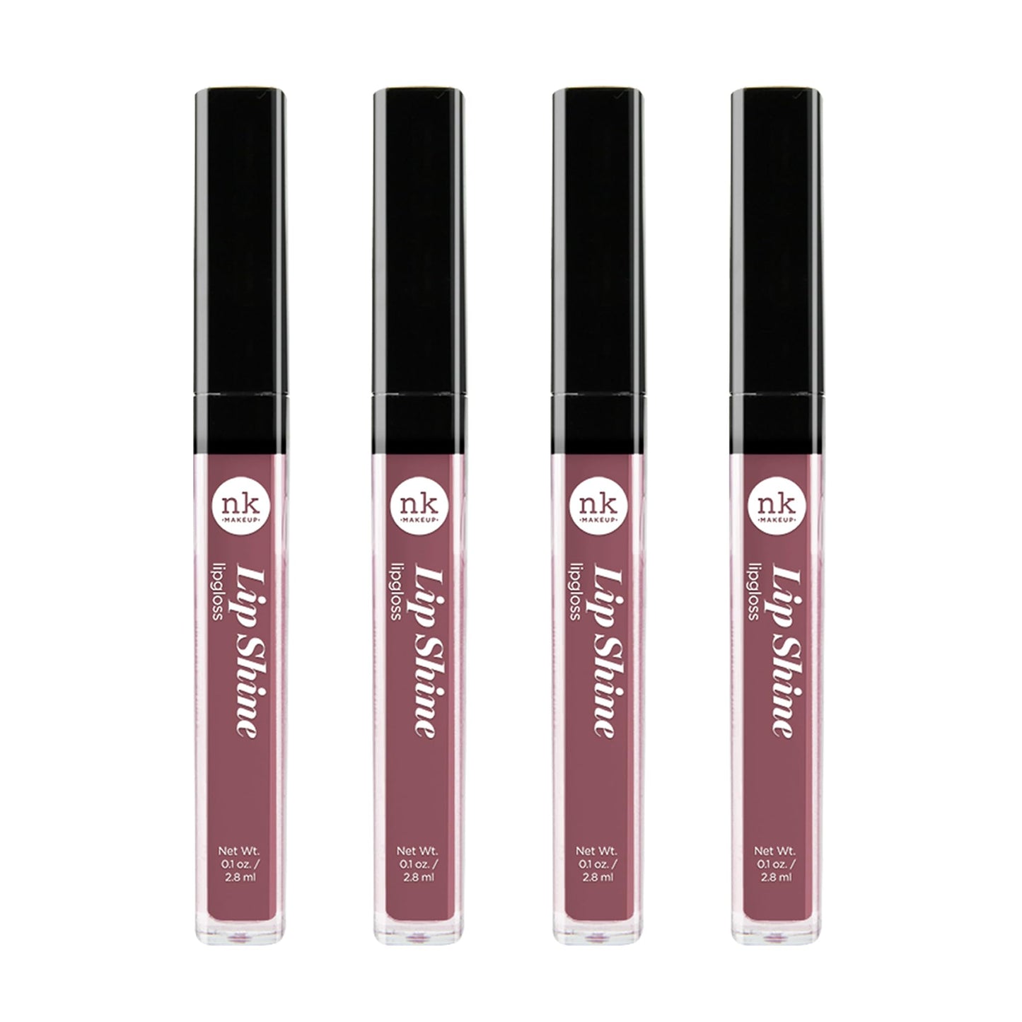 NICKA K NEW YORK Lip Shine, Cosmetics, vibrant colors, bright colors, shining lips, lip shine, long lasting (AMZ240)