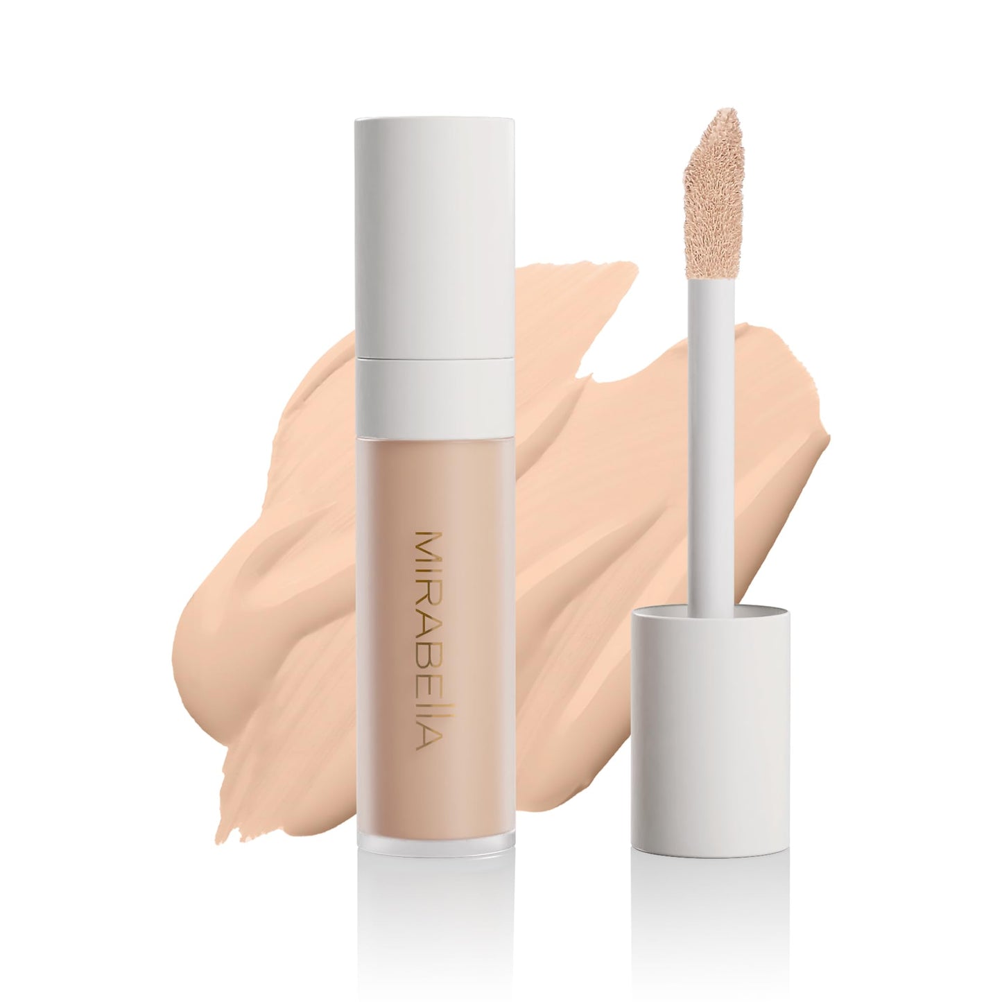 Mirabella Invincible For All Perfecting Under Eye Concealer Full Coverage - Hydrating Makeup Concealer for Dark Circles, Fine Lines & Wrinkles