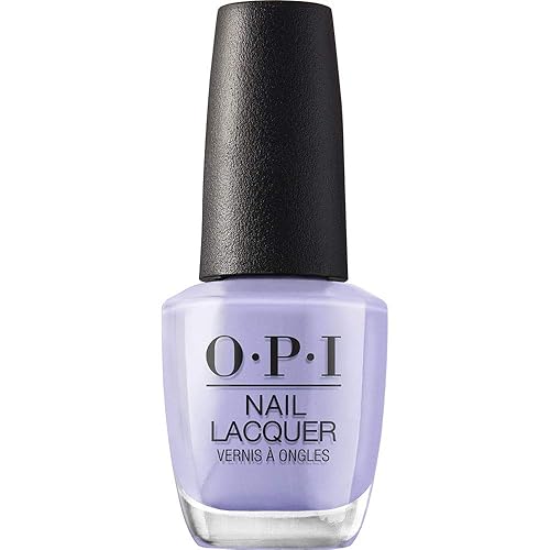 OPI Nail Lacquer You’re Such a BudaPest | Opaque Soft Purple Crème Chip Resistant Nail Polish | Fast Drying, Streak Free