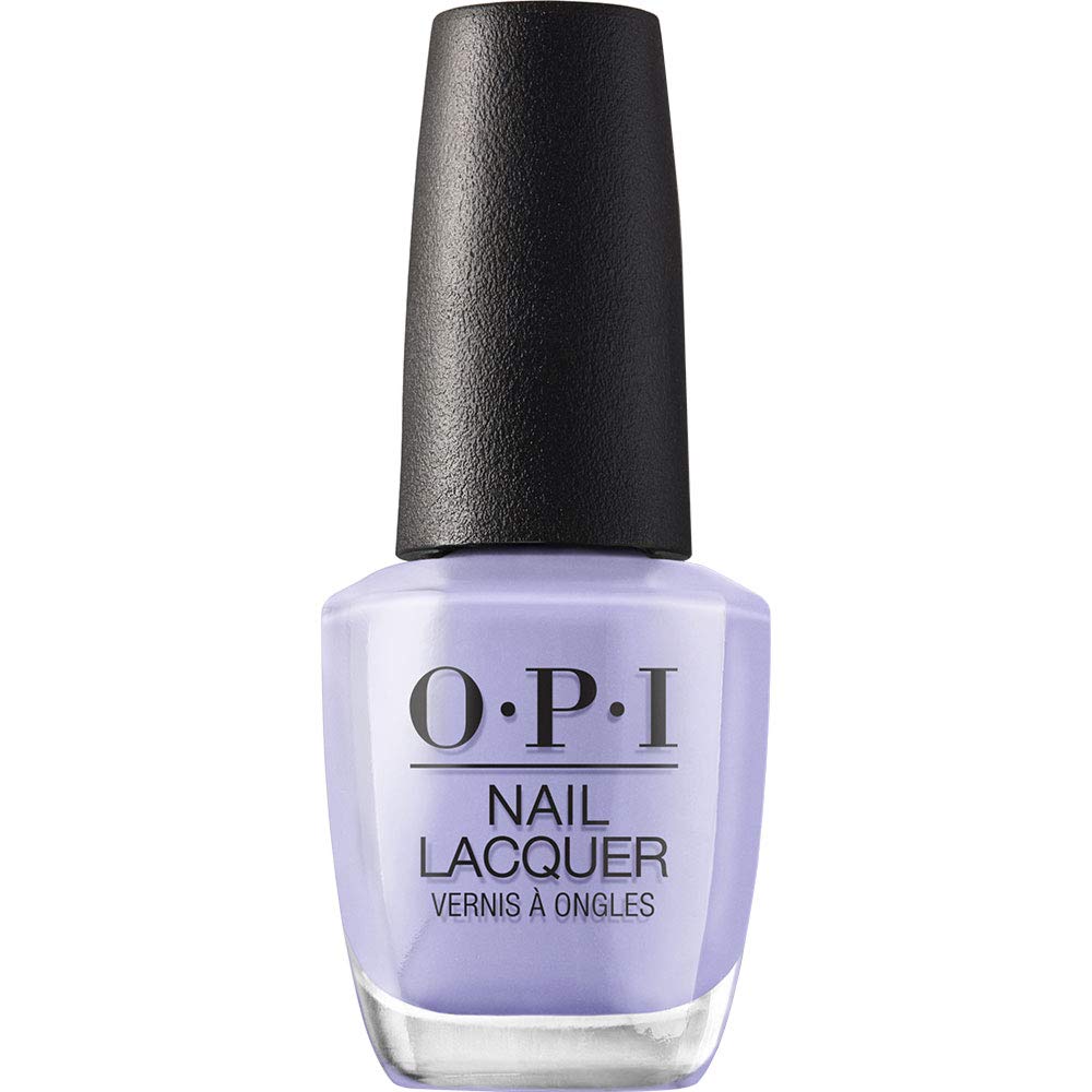 OPI Nail Lacquer You’re Such a BudaPest | Opaque Soft Purple Crème Chip Resistant Nail Polish | Fast Drying, Streak Free