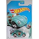 Hot Wheels 2017 Tooned Volkswagen Beetle 74/365, Teal