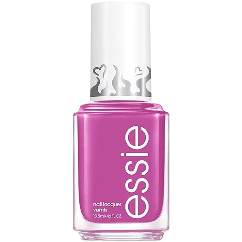 essie Salon-Quality Nail Polish, 8-free Vegan, Valentines Day 2023 collection, Purple, Fuel Your Desire, 0.46 fl oz