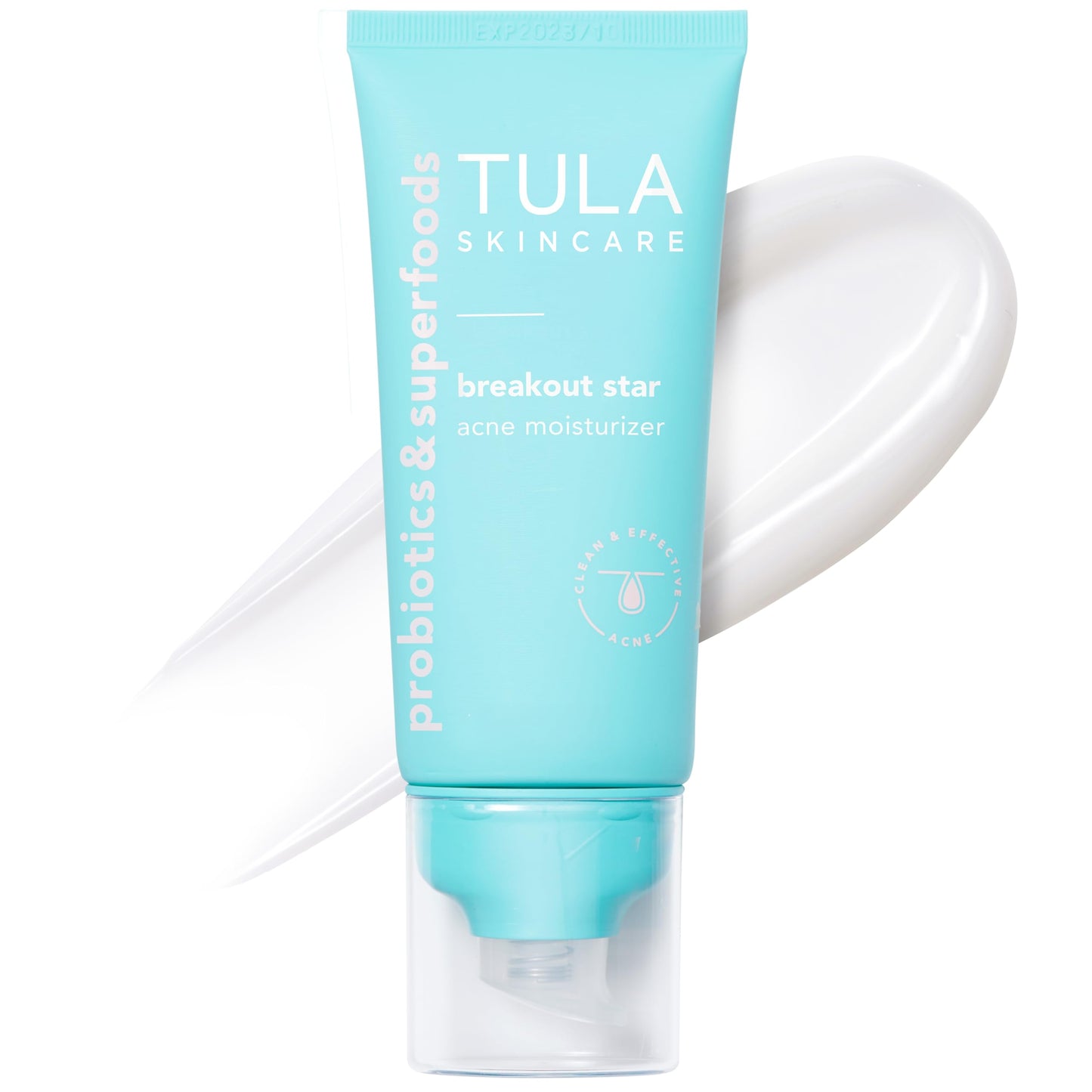 TULA Skin Care Breakout Star - Acne Moisturizer, Prevents & Treats Mild Breakouts, Brightens Marks, Soothes Skin, Contains prebiotics, Salicylic