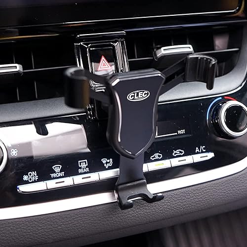 Behave Car Phone Holder,Fit for Toyota Corolla 2020 2021 2022 2023 2024,360 Degree Rotation Adjustable for Air Vent Car Phone Mount Compatible…