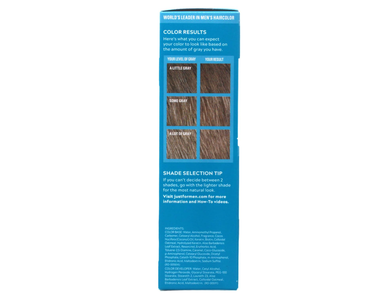 JUST FOR MEN Brush-In Color Gel for Mustache & Beard, Blond M-10/15 1 Each (Pack of 7)