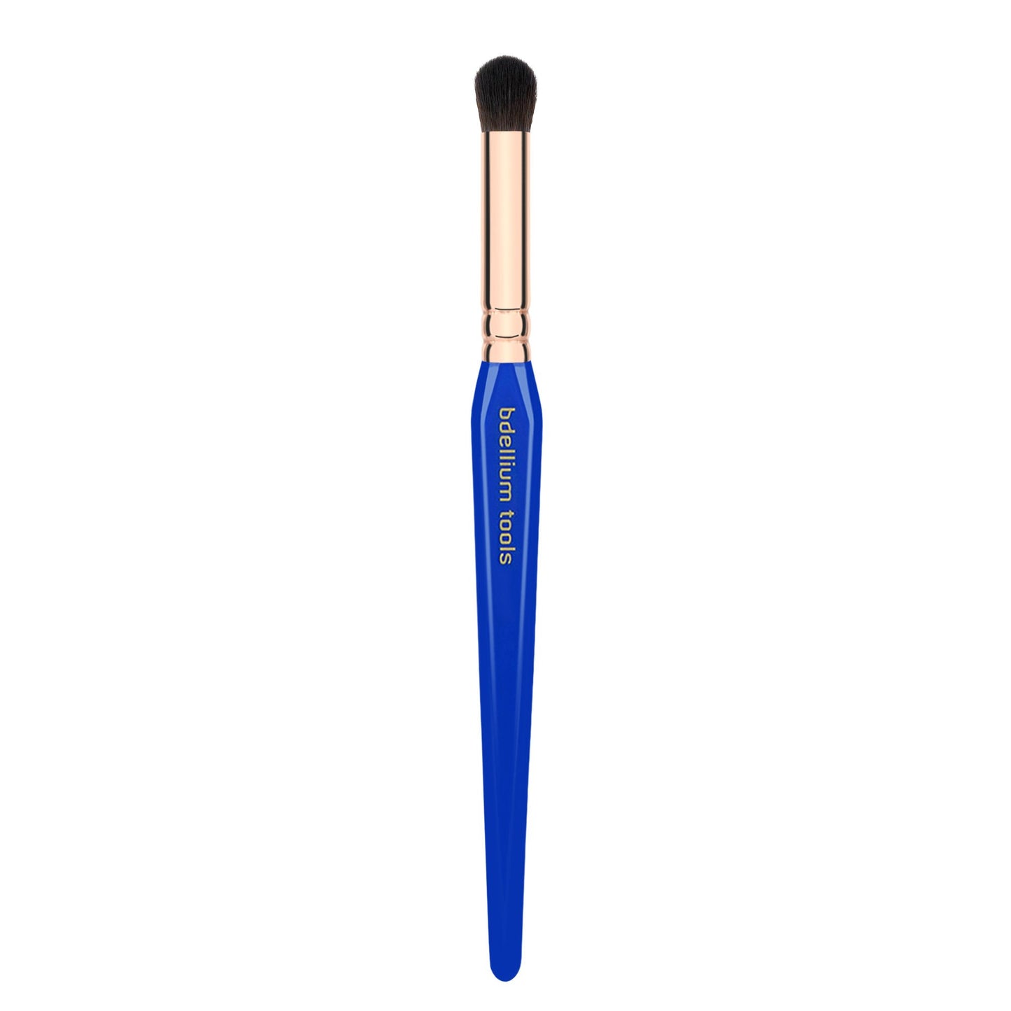 Bdellium Tools Professional Makeup Brush - Golden Triangle 767 Round Blender - With All Vegan and Soft Synthetic Fibers, For Blending & Smoothing