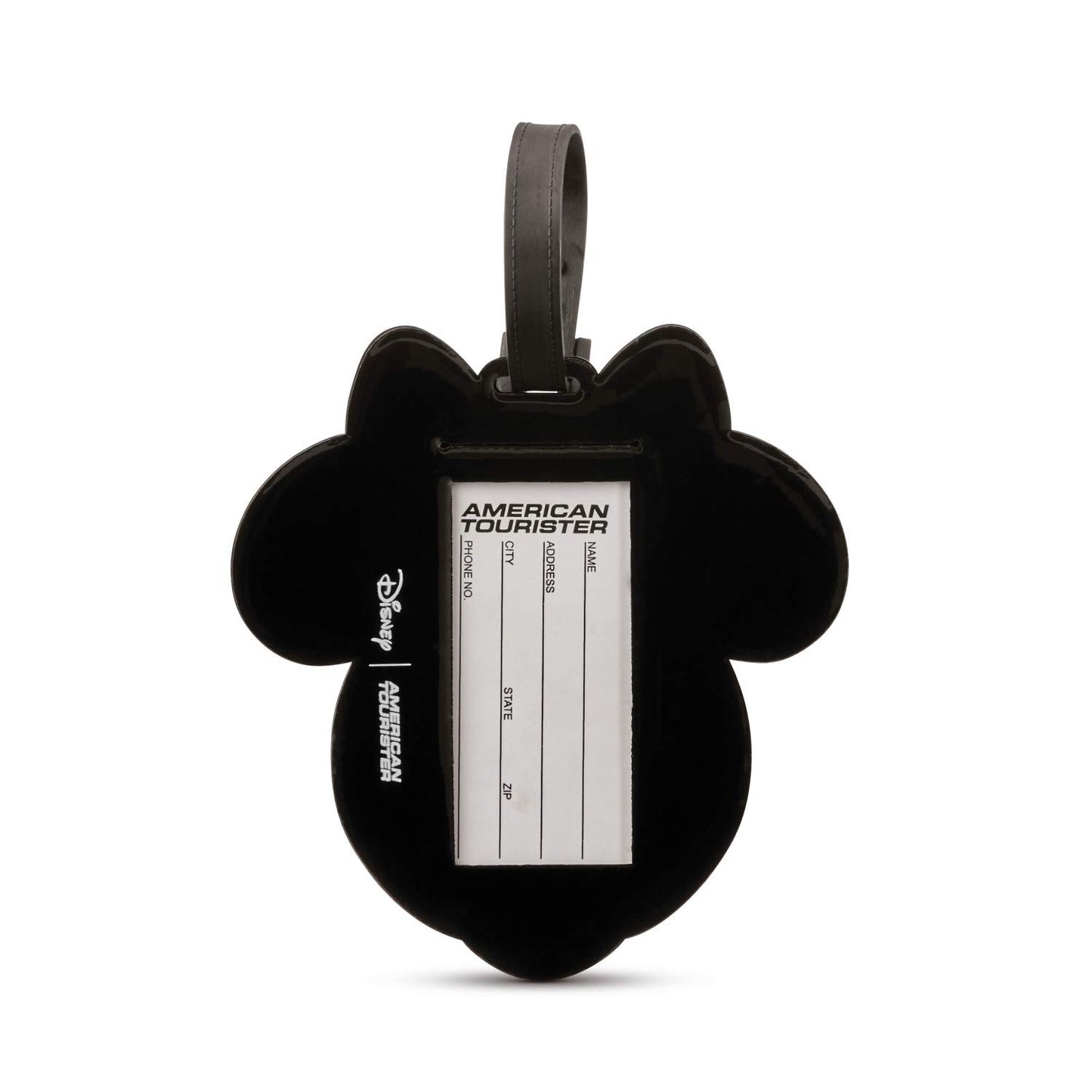 American Tourister Disney Luggage Tag, Minnie Mouse Head, One Size