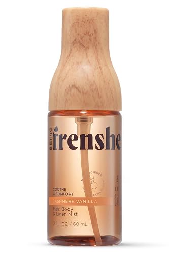 FRENSHE Being Hair, Body & Linen Mist, Multi-Purpose Fragrance with Essential Oils (2 fl oz, Cashmere Vanilla)