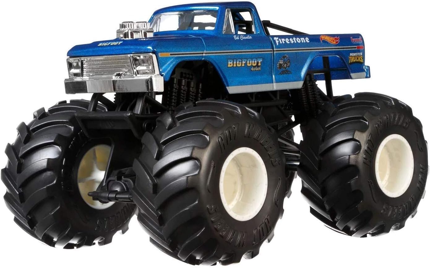 Hot Wheels Bigfoot 4X4 Monster Trucks 1:24 Scale