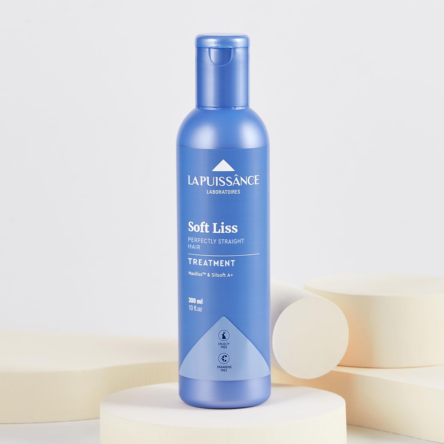 LA PUISSANCE Soft Liss 3-Step Maintenance Kit - Frizz Control & Shine System with Maxiliss & Silsoft A+ | Includes Shampoo, Conditioner & Spray |