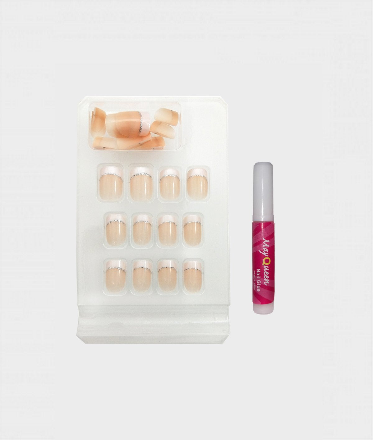 Beautia 3PACK 72tips So Cute Junior False Fake Nails With Glue for Kids