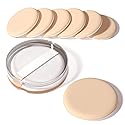 MOHOPE 8Pcs Air Cushion Makeup Sponges for Foundation with Portable Box | Latex-Free Blending Sponge for Liquid, Cream, Foundation and Powder | Round