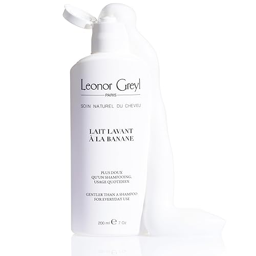 Leonor Greyl Paris - Lait Lavant a La Banane - Gentle Shampoo For Daily Use - Natural Purifying Hair Care Shampoo for Fine, Limp Hair (6.7 oz)