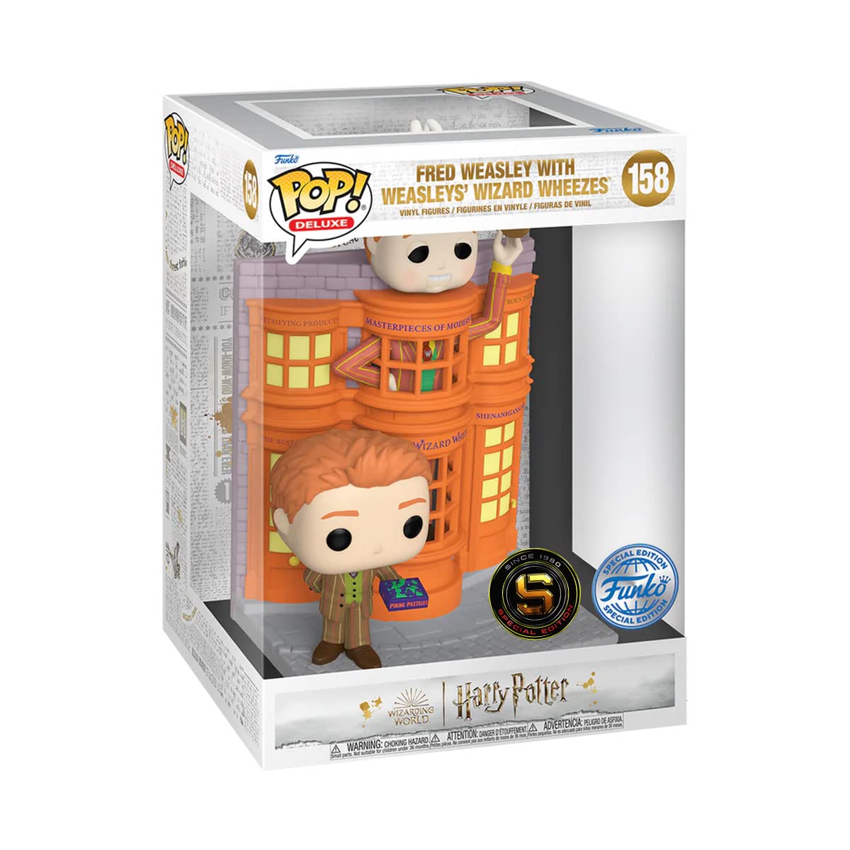 Funko POP! Harry Potter: Wizarding World - Fred Weasley with Weasleys' Wizard