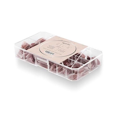 Apres Neutrals Gel-X Mia Box Of Press On Nails, 11 Sizes 00-9, Soft Gel Nail Tip Box (150pcs) (Natural Round Medium, 150pcs) Beauty & Personal Care APRÉS