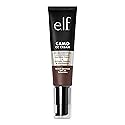 e.l.f. Camo CC Cream, SPF 30 Color-Correcting Medium-To-Full Coverage Face Foundation, Delivers An Airbrushed Finish, Vegan & Cruelty-Free, Rich 640 W