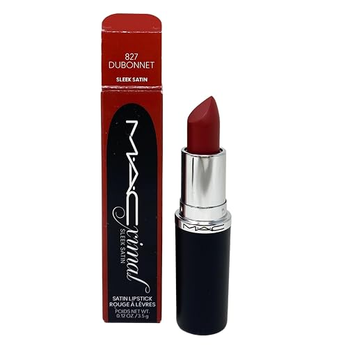 MAC M·A·C Cosmetics M·A·Cximal Sleek Satin Lipstick - 827 Dubonnet - 0.12 oz / 3.5 g