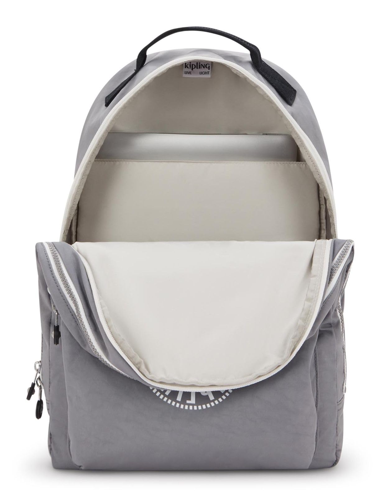 Kipling Women's Curtis XL Large Backpack, Inviting Grey C, One Size, CURTIS XL