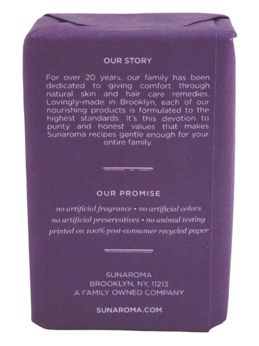 Sunaroma Soap Bar Lavender Shea + Vitamin E Oil 8 Ounce (Pack of 6)