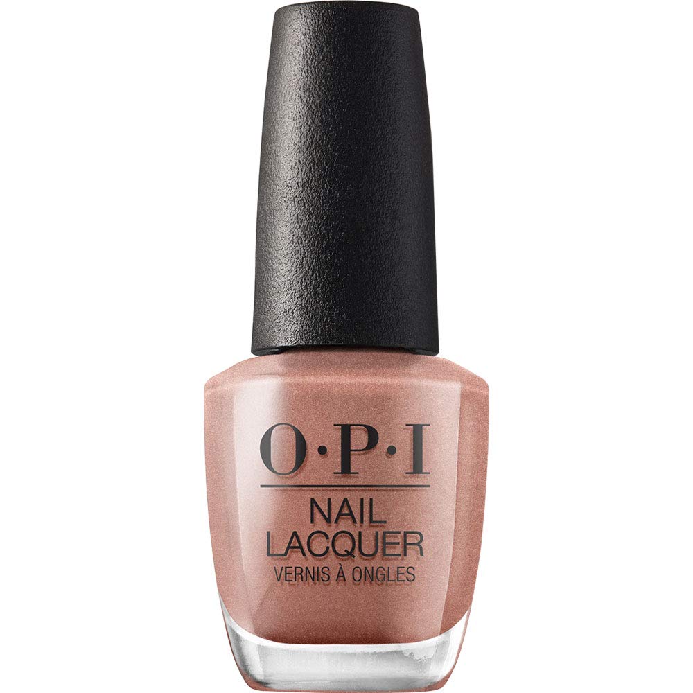 OPI Nail Lacquer Made It To the Seventh Hill! | Sheer Soft Bronze Shimmer Chip Resistant Nail Polish | Lisbon Collection