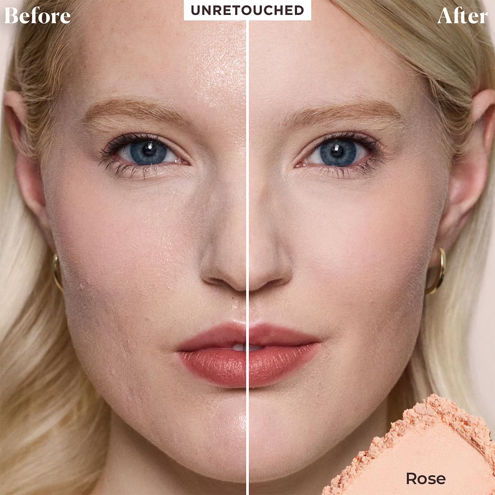 Laura Mercier Translucent Loose Talc-Free Setting Powder Ultra-Blur, Enlivens Fair to Medium Skin Tones, Color Correcting Pink Setting Powder, Tone-Up