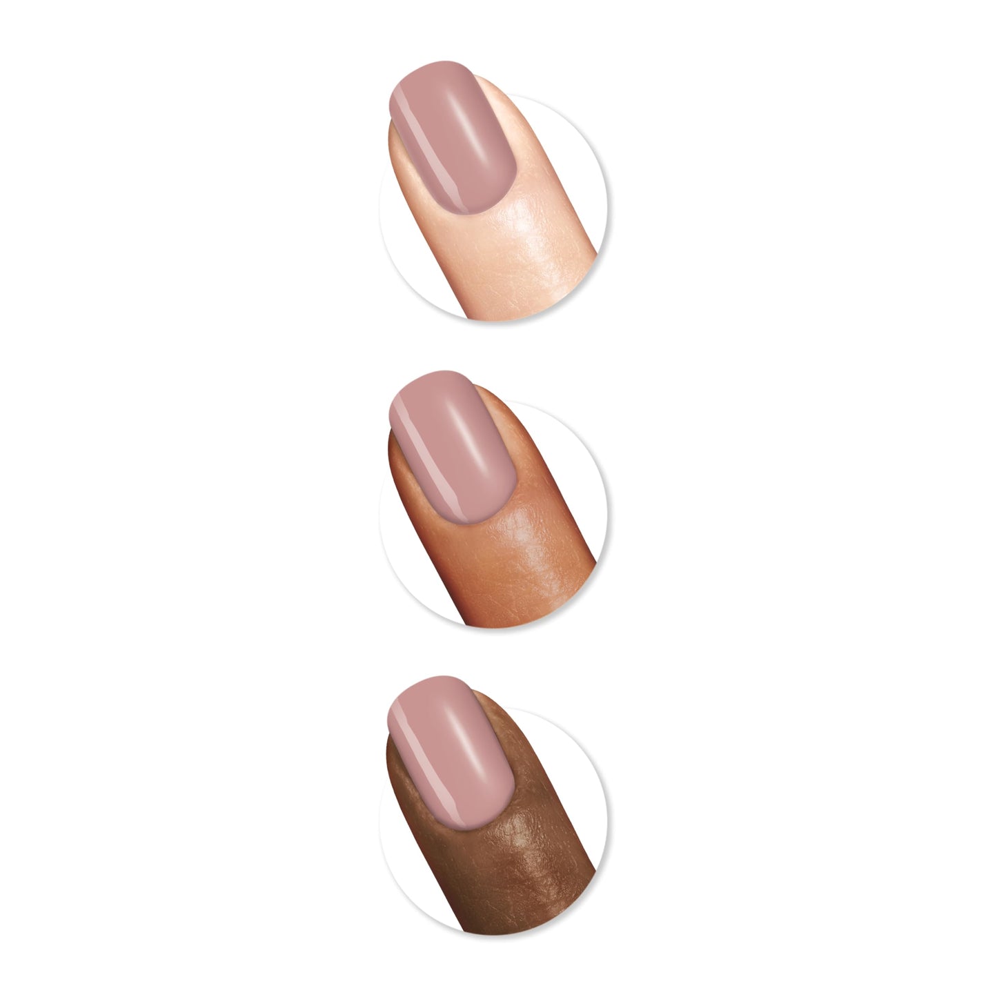 Sally Hansen Color Therapy Nail Polish | Biotin, Argan Oil, Long Lasting, Healthy Nails, Nail Strengthener, Opaque | 199 Eiffel in Love | Mauve Pink