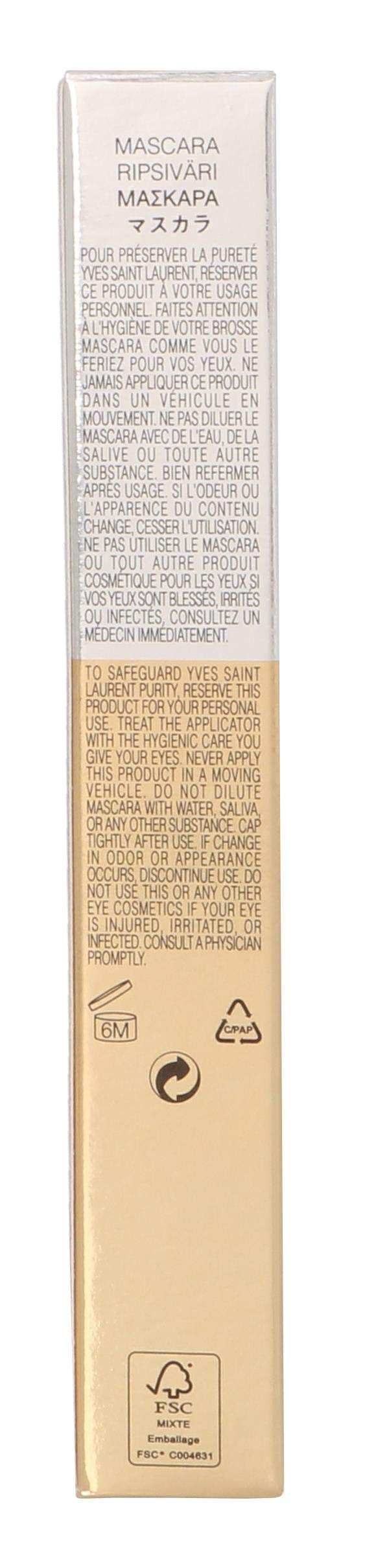 Yves Saint Laurent Mascara Volume Effet Faux Cils (Luxurious Mascara), #03 Extreme Blue, 0.25 Ounce