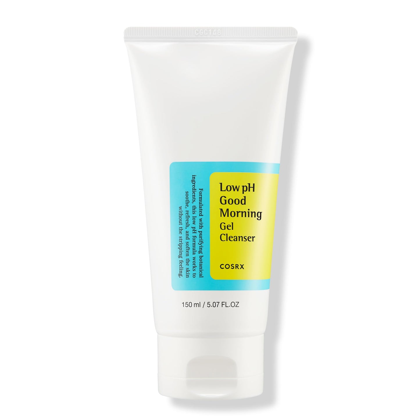 COSRX Low pH Good Morning Gel Face Cleanser, 5.07 fl oz, BHA Face Wash, Daily Mild Face Cleanser for Sensitive Skin, PH Balancing, Korean Skin Care