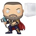 Thor with Hammer #628 Pop Games: Avengers Gamerverse Vinyl Figure (Bundled with EcoTEK Plastic Protector to Protect Display Box)