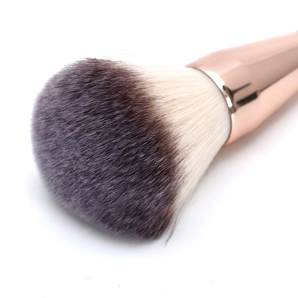 RN BEAUTY Makeup Brushes Large Powder Brush Foundation Blush Brush Bronzer Contour Face Blender Brush Mineral Blending Buffing Powder Cosmetics Kabuki