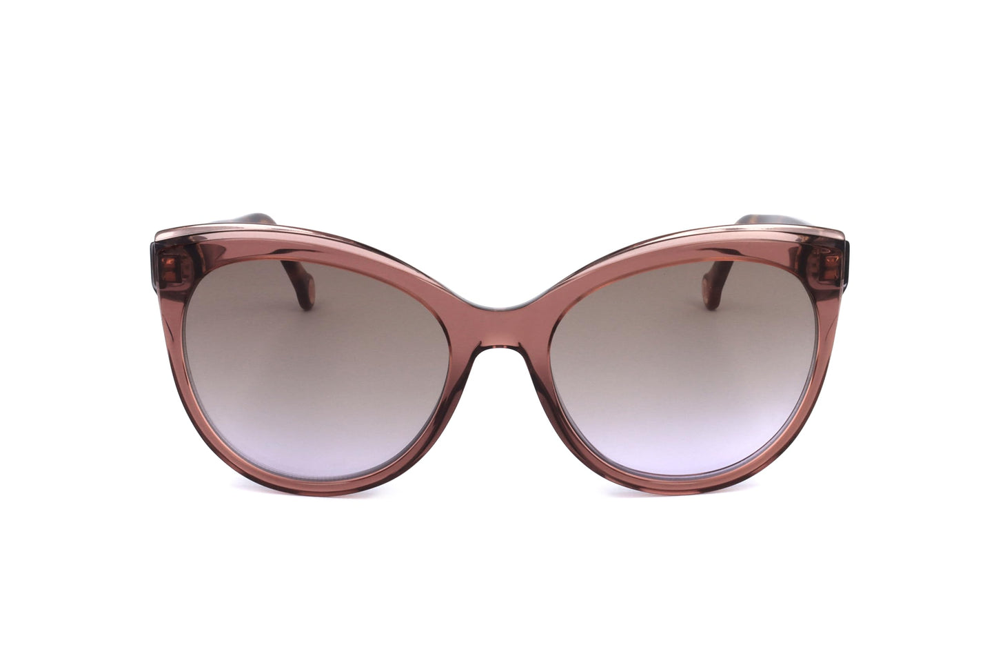 Carolina Herrera Brown Violet Cat Eye Ladies Sunglasses HER 0175/S 0NUX/QR 57