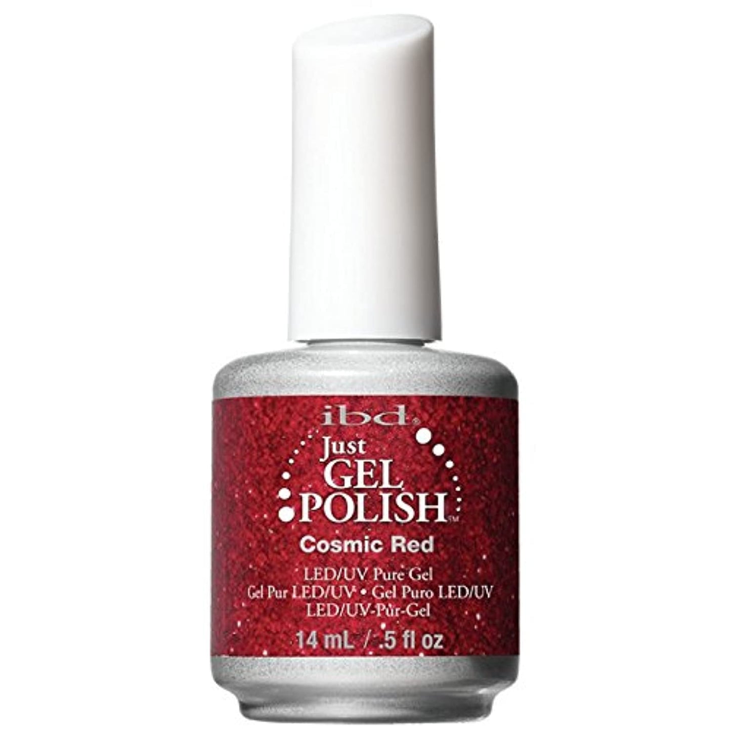 IBD Just Gel Nail Polish, Cosmic Red, 0.5 Fluid Ounce