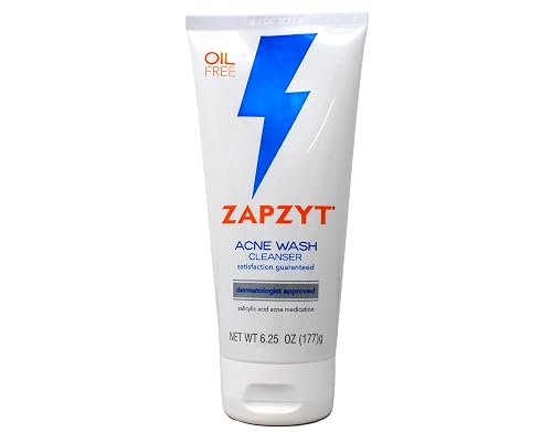 ZAPZYT Acne Wash with Salicylic Acid 6.25 oz (Pack of 10)