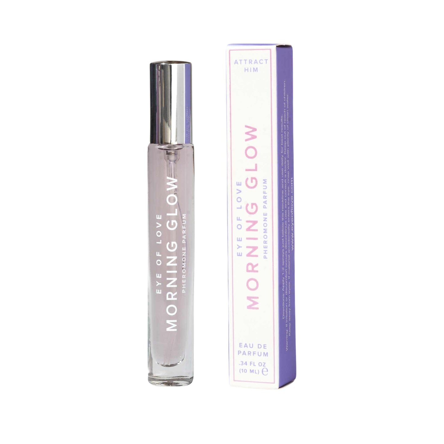 Eye of Love Morning Glow Pheromone Perfume for Women - Fresh Floral Cologne with Jasmine Apple Musk Scent - Long Lasting Fragrances for Daily