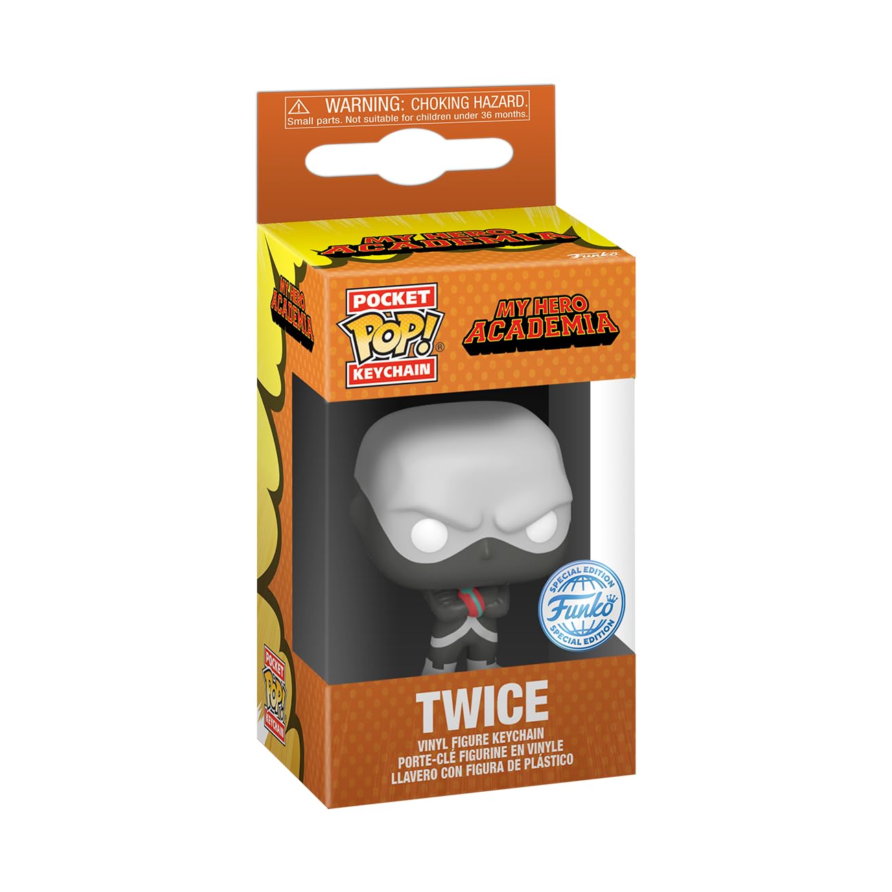 Funko - Figurine My Hero Academia - Twice Hideout Pocket Pop 4cm - 0889698697415