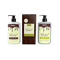 BAHIRA Dubai Chocolate & Pistachio 8oz Shampoo & Conditioner Bundle, Nourishing, Hydrating & Moisturizing, Infused with Pistachio Oil and Cocoa
