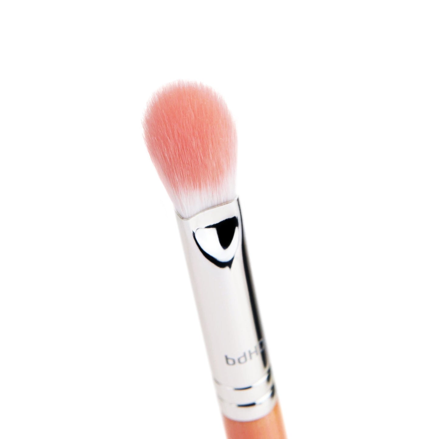 Bdellium Tools Professional Makeup Brush - Pink Bambu Series 788 BDHD Phase III Blending/Concealing - With Mix of Soft Synthetic & Natural Fibers,
