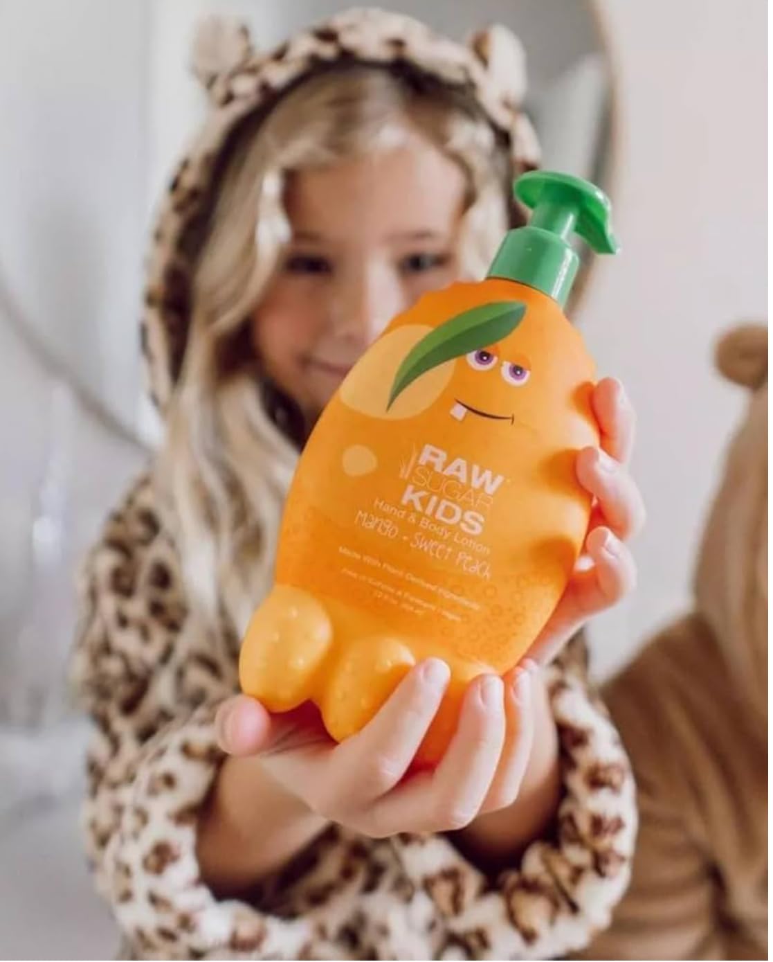 Raw Sugar Kids Hand & Body Lotion, Mango Scent Pack, 12 fl oz