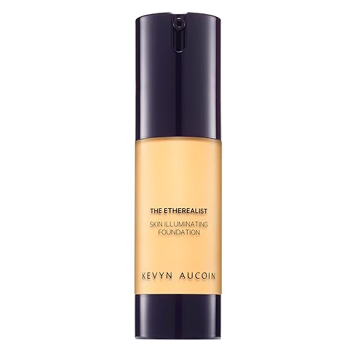 Kevyn Aucoin The Etherealist Skin Illuminating Foundation, EF 04 (Light) shade: Comfortable, shine-free, smooth, moisturize. Medium to full coverage.