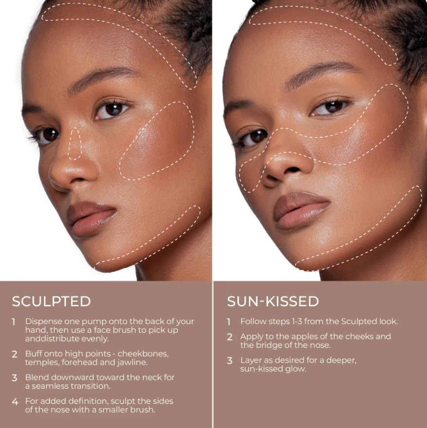 Natasha Denona HY-SCULPT LIQUID BRONZER Serum-Infused Liquid Bronzer - Toasty