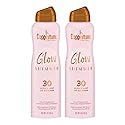 Coppertone Glow Shimmer Sunscreen Spray SPF 30, Water Resistant Broad Spectrum SPF 30 Spray Sunscreen, Free From Parabens, PABA, Phthalates