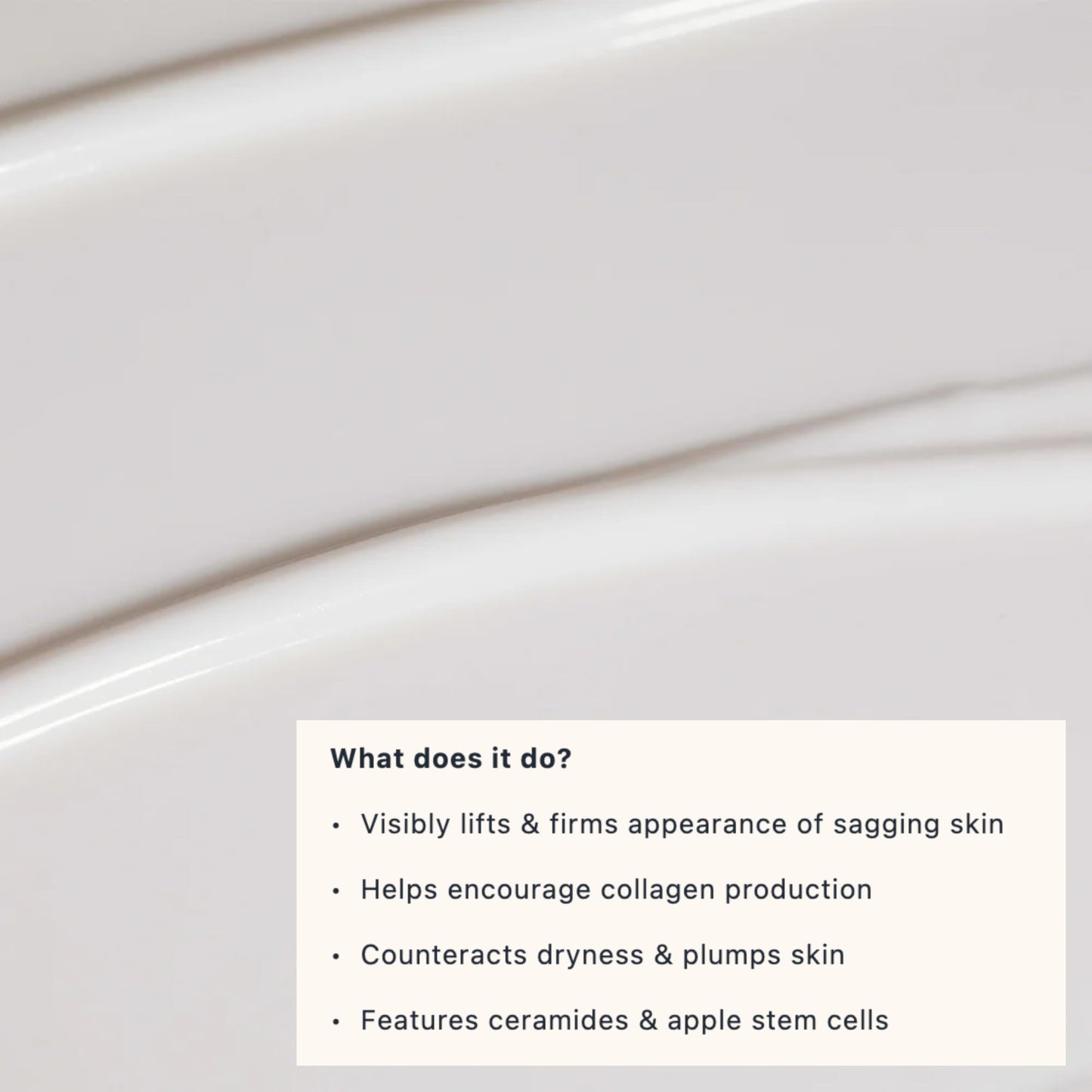 Le Mieux Collagen Peptide Serum - Concentrated, Creamy Anti Aging Face Serum with Skin Contouring Peptides & Moisturizing Hyaluronic Acid, No