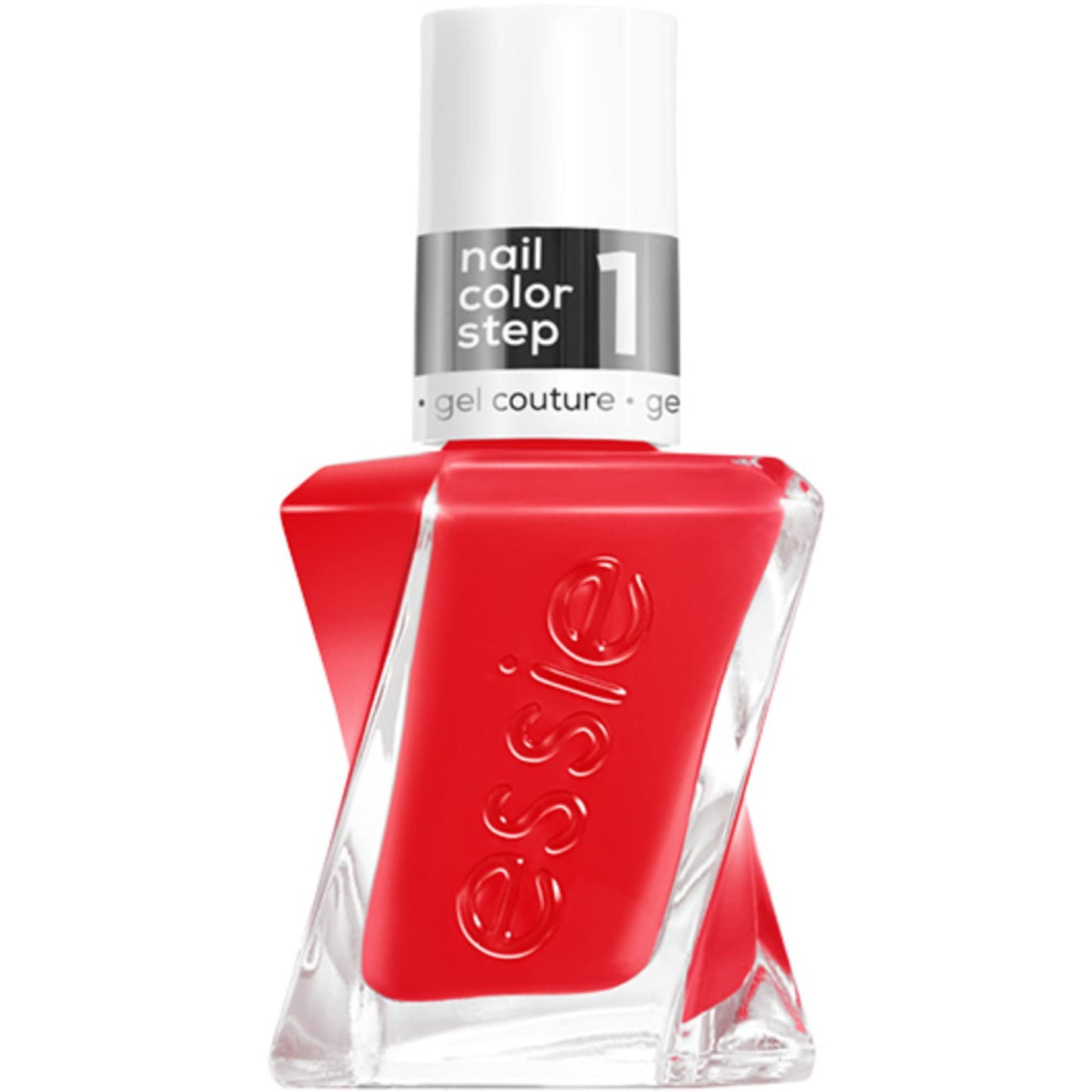 Essie Gel Couture Long-Lasting Nail Polish, 8-Free Vegan, Vibrant Red, Electric Geometric, 0.46 fl oz Beauty & Personal Care essie