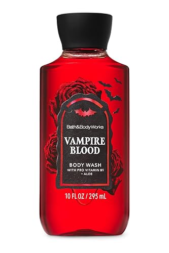 Bath & Body Works Vampire Blood Body Wash - Limited Edition Halloween Scent - 10 fl oz / 295 ml - Shower Gel with Rich Lather & Fragrance
