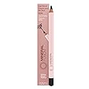 Mineral Fusion Eye Pencil (Black - Coal) - Eyeliner with Soothing Chamomile, Meadowfoam & Vitamin E - Smooth & Long Lasting, Hypoallergenic